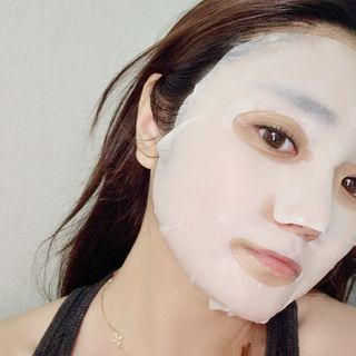 바노바기 코스메틱 바노바기 디엑스 마스크 — 5점을 준 리뷰어가 2024년 6월 올린 사용 사진