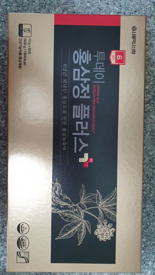 서울약사신협_투데이홍삼정플러스스틱_10g x 60포 리뷰 사진