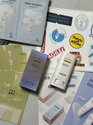 아이레시피 라이트터치 선스틱 15g (SPF50+, PA++++) — 5점을 준 리뷰어가 2023년 2월 올린 사용 사진