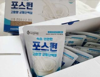 자연에온 마시는 프로틴 고함량 균형단백질 음료 포스틴 125ml 10개입 1BOX — 5점을 준 리뷰어가 2021년 4월 올린 사용 사진