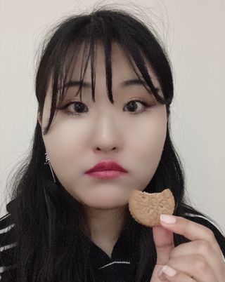 롯데제과 롯샌 카페크런치 — 5점을 준 리뷰어가 2021년 10월 올린 사용 사진