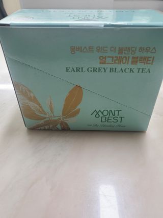 몽베스트 위드더 블랜딩 하우스 _ 얼그레이 블랙티 — 5점을 준 리뷰어가 2023년 1월 올린 사용 사진
