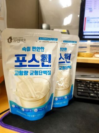 자연에온 마시는 프로틴 고함량 균형단백질 음료 포스틴 125ml 10개입 1BOX — 5점을 준 리뷰어가 2021년 3월 올린 사용 사진