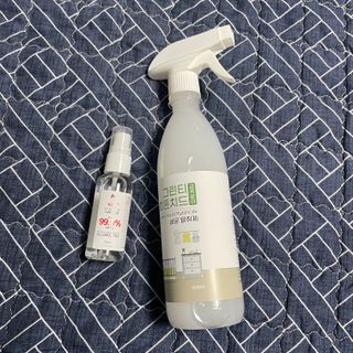 [엠메이데이] 그린티 피톤치드 감쪽같이 500ml + 손소독액 50ml — 5점을 준 리뷰어가 2022년 2월 올린 사용 사진