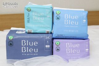블루블루 유기농 순면 커버 생리대 — 5점을 준 리뷰어가 2021년 1월 올린 사용 사진