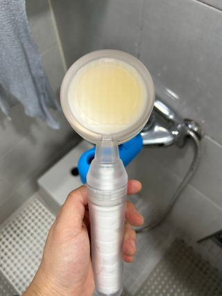 해피달링 약산성 비타민 샤워기 — 5점을 준 리뷰어가 2023년 2월 올린 사용 사진