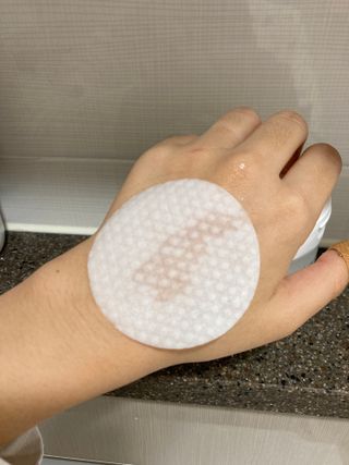 키노닉스 양배추 카밍 진정 토너패드 — 5점을 준 리뷰어가 2021년 9월 올린 사용 사진