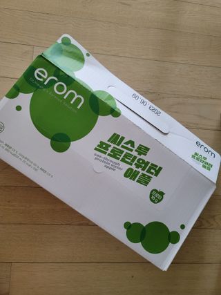 이롬 씨스루 프로틴워터 사과, 자몽 200ml x 12입 — 5점을 준 리뷰어가 2022년 9월 올린 사용 사진
