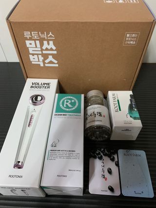 루토닉스 믿쓰박스 볼륨부스터 두피 홈케어 솔루션 — 5점을 준 리뷰어가 2021년 12월 올린 사용 사진
