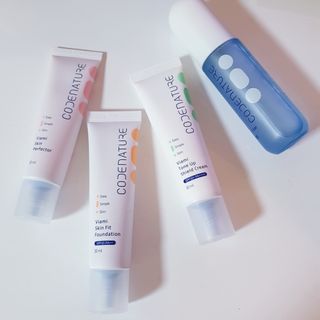 코드네이처 비아미 퍼펙트 케어 4종 — 5점을 준 리뷰어가 2021년 6월 올린 사용 사진