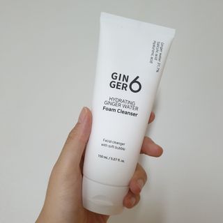 GINGER6 하이드레이팅 진저 워터 폼클렌징 — 5점을 준 리뷰어가 2021년 10월 올린 사용 사진