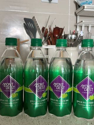 몽베스트 Montbest with Sparkling water Lime20병 — 5점을 준 리뷰어가 2022년 9월 올린 사용 사진