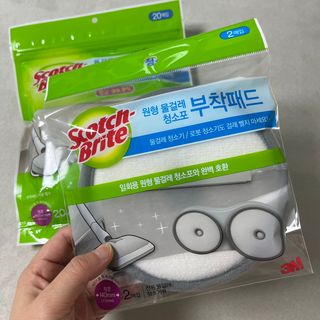 3M 스카치브라이트 원형 물걸레 청소포1 — 5점을 준 리뷰어가 2023년 4월 올린 사용 사진