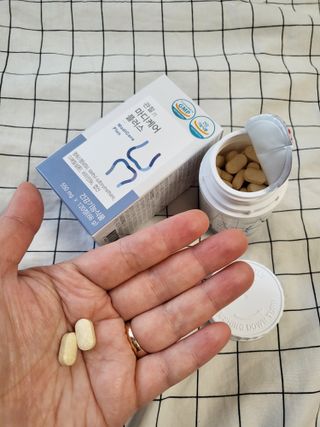 프리마인 평생 써야하는 관절의 건강을 위한 완벽설계 솔루션 관절n마디케어 플러스 120정 — 4점을 준 리뷰어가 2022년 1월 올린 사용 사진