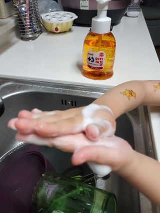 오쎄 메디버블 핸드워시폼 500ml 1+1 — 5점을 준 리뷰어가 2023년 4월 올린 사용 사진