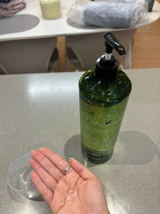 프리 [닥터문] 프리미엄 알로에베라 시카 수딩젤 1000ml — 5점을 준 리뷰어가 2024년 11월 올린 사용 사진