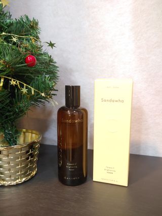 스킨큐어 산다화 비타민c 화이트닝 토너 150ml — 5점을 준 리뷰어가 2021년 12월 올린 사용 사진