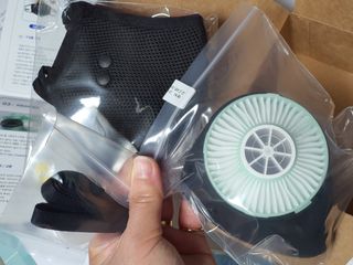 어치제작소 MaskSir Fusion Mask — 4점을 준 리뷰어가 2022년 5월 올린 사용 사진