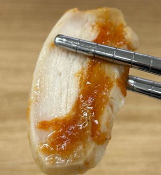 한끼통살 슬라이스 닭가슴살 — 5점을 준 리뷰어가 2023년 2월 올린 사용 사진