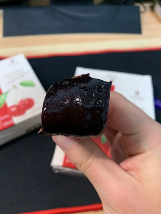 자연에온 가득담은 몽모랑시 타트체리 콜라겐 젤리스틱 — 5점을 준 리뷰어가 2021년 1월 올린 사용 사진