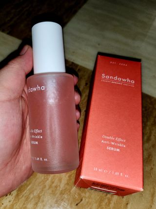 산다화 더블 이펙트 안티 링클 세럼 50ml — 5점을 준 리뷰어가 2023년 1월 올린 사용 사진