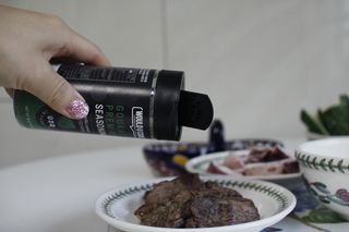 우주쿡 천연조미료 고메 프리미엄 시즈닝 6종 택1 청양고추+ /대파 /깻잎 /마늘 /생강 /표고버섯 — 5점을 준 리뷰어가 2021년 8월 올린 사용 사진