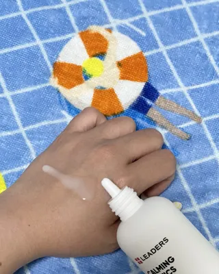 리더스코스메틱 리더스 카밍 바이오틱스 #1등 진정 기획세트 [에센스 워터150ml + 크림 마스크80ml] — 5점을 준 리뷰어가 2022년 8월 올린 사용 사진