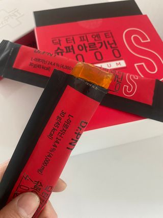 닥터피엔티 [Dr.PNT] 남성 활력폭팔 부스터, 슈퍼 아르기닌 4000 [1개월분] — 5점을 준 리뷰어가 2022년 6월 올린 사용 사진