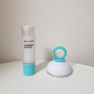 리더스코스메틱 리더스 카밍 페이스 쿨러 + 카밍 바이오틱스 앰플 — 5점을 준 리뷰어가 2021년 8월 올린 사용 사진