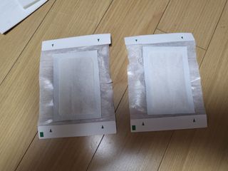 [레제르] 아로마 수액패치 발패치 10매입 - 라벤더향/유칼립투스향/대나무향 — 4점을 준 리뷰어가 2022년 2월 올린 사용 사진