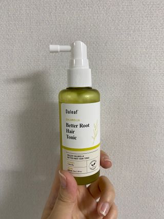 달리프 클로렐라 베러 루트 헤어토닉 100ml — 4점을 준 리뷰어가 2021년 4월 올린 사용 사진