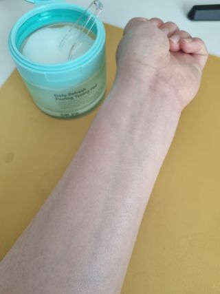 닥터에프파이브 데일리 리프레쉬 필링 토닝 패드 60매 — 5점을 준 리뷰어가 2022년 6월 올린 사용 사진