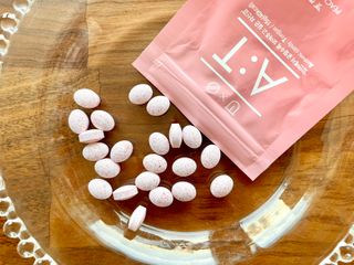 입 냄새 완화에 도움을 주는 에티켓 캔디 복숭아맛 앳캔디 — 5점을 준 리뷰어가 2020년 12월 올린 사용 사진