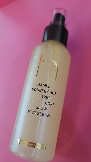 하멜 비건 더블샷 12GF 코어 글로우 미스트 세럼 — 2.5점을 준 리뷰어가 2022년 10월 올린 사용 사진