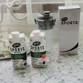 셀렉스스포츠 셀렉스 스포츠 웨이 프로틴 복숭아_ 330ml x 12팩 — 5점을 준 리뷰어가 2021년 4월 올린 사용 사진