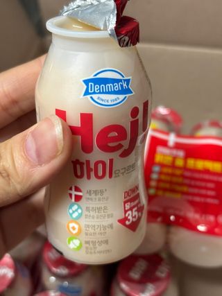 [구매평]덴마크 하이(Hej!) 브랜드 패키지(요구르트, 그릭요거트)only 로켓프레쉬 — 5점을 준 리뷰어가 2025년 4월 올린 사용 사진
