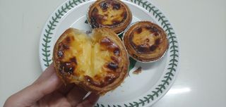 디앙뜨 포르투갈 에그타르트 오리지널 맛+패션후르츠+초콜릿타르트 맛 중 택1 — 4.5점을 준 리뷰어가 2021년 7월 올린 사용 사진