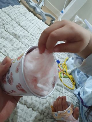 젤리벨리 솜사탕 2종-딸기치즈케이크, 바닐라 — 5점을 준 리뷰어가 2022년 1월 올린 사용 사진