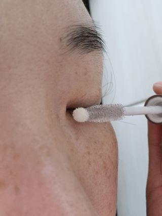 피부미 골드베릴 아이래쉬 앰플 10ml — 4점을 준 리뷰어가 2021년 10월 올린 사용 사진