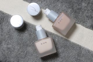 [RMK] 메이크업 베이스 + 리퀴드 파운데이션 — 5점을 준 리뷰어가 2021년 4월 올린 사용 사진