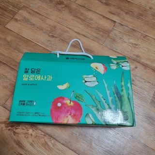 서울약사신협 잘 담은 알로애사과_70ml x 30포 — 5점을 준 리뷰어가 2021년 9월 올린 사용 사진