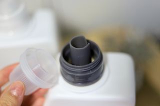 [생활공작소] 섬유유연제 + 세탁세제 1.5L 릴리향 — 4.5점을 준 리뷰어가 2021년 2월 올린 사용 사진