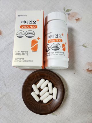 프리마인 성큼다가온 봄, 이너뷰티를 챙겨야 피부도 화사하게, 컨디션도 활기차게. 흡수율을 높인 고효율 비타민. — 4점을 준 리뷰어가 2022년 12월 올린 사용 사진