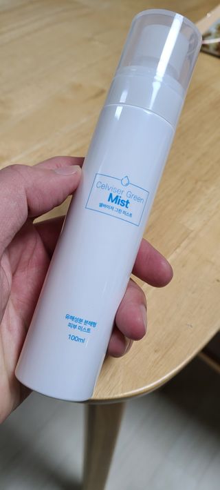셀바이져 지우개 미스트 피부 보호 입주변 트러블 진정 케어 아기 안개분사 미스트 — 5점을 준 리뷰어가 2021년 2월 올린 사용 사진