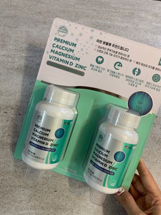 서울약사신협 네이처픽_칼슘마그네슘비타민D_1,305mg x 120캡슐 — 5점을 준 리뷰어가 2021년 8월 올린 사용 사진