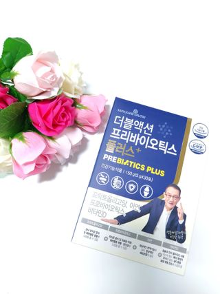 메이준뉴트리 더블액션 프리바이오틱스 플러스+ — 5점을 준 리뷰어가 2021년 6월 올린 사용 사진