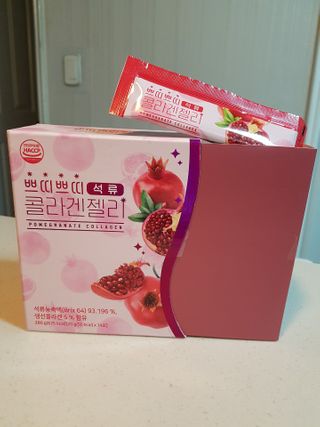 헬스업_쁘띠쁘띠석류콜라겐젤리_20g x 14포 — 5점을 준 리뷰어가 2020년 12월 올린 사용 사진