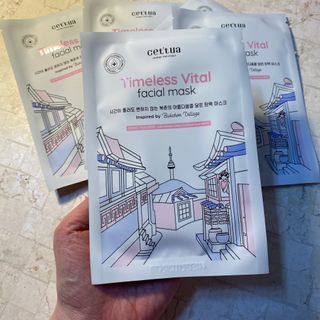 세뚜아(Cettua) 나우[세뚜아] 포레스트 수딩 마스크 Cettual Forest  Soothing Mask 4매 — 5점을 준 리뷰어가 2024년 1월 올린 사용 사진