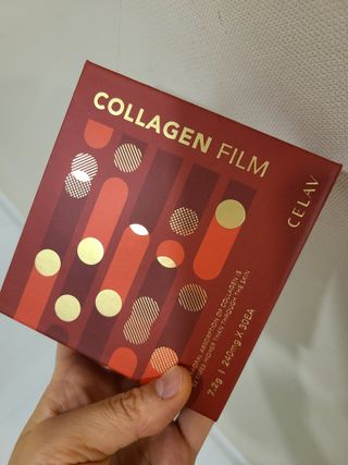 프리마인 귀족의 콜라겐, 92배 흡수율. 럭셔리 프리미엄 셀라브 콜라겐필름 30매 — 4.5점을 준 리뷰어가 2022년 6월 올린 사용 사진