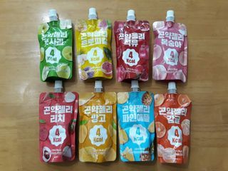 참앤들황토농원 10가지 맛, 입맛대로 스페셜하게~ 가볍게 한 포 땡! 곤약젤리 스페셜 패키지 130ml x 30포 — 4점을 준 리뷰어가 2022년 12월 올린 사용 사진